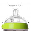 Comotomo Natural Feel Baby Bottle, Green, Double Pack, 250 ml