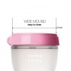 Comotomo Natural Feel Baby Bottle, Pink, Double Pack, 250 ml