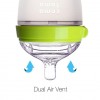 Comotomo Natural Feel Baby Bottle, Green, 150 ml