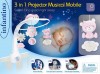 Infantino, 3 In 1 Projector Musical Mobile (Pink)