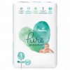 Pampers Pure Protection Diapers, Size 1, 2-5kg, 50 Count