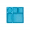 Bobo & boo Divided Plate – DOLPHIN BLUE