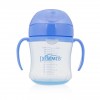 Dr Browns 6 oz/180 ml Soft-Spout Transition Cup w/ Handles – Blue
