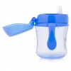 Dr Browns 6 oz/180 ml Soft-Spout Transition Cup w/ Handles – Blue