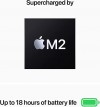 MacBook Air M2 Chip,8GB Unified Memory, 256GB SSD Storage, 16-core Neural Engine, 13.6-inch - Starlight