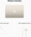 MacBook Air M2 Chip,8GB Unified Memory, 256GB SSD Storage, 16-core Neural Engine, 13.6-inch - Starlight