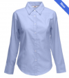 Fruit Of The Loom - LADY-FIT LONG SLEEVE OXFORD SHIRT