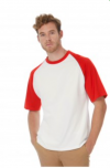 Fruit Of The Loom - Short Sleeve Baseball T