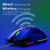 Vertux Ammolite Gamecharged  Dual Mode Gaming Mouse