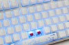 Ducky One 2 TKL RGB, Cherry Speed Silver Switch,Type-C USB, RGB Backlit , PBT Double-shot, Seamless Font - White
