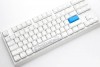 Ducky One 2 TKL RGB, Cherry Speed Silver Switch,Type-C USB, RGB Backlit , PBT Double-shot, Seamless Font - White
