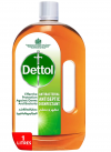Dettol Antiseptic Antibacterial Disinfectant Liquid for Effective Germ Protection & Personal Hygiene, Used in Floor Cleaning, Bathing and Laundry, 1L