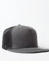 Snapback Flat Peak Trucker Cap