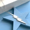 Men's Lightning Bolt Necklace