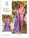Unstitched Embroidered & Printed Lawn with Chiffon Dupatta.