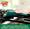 Scotch-Brite Heavy Duty Scour Pads, Green