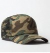 Snapback Curved Peak Trucker Cap