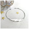 Personalized Lighting Bolt Bracelet with Name