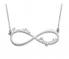 Personalized Infinity Necklace with 2 Names