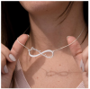 Personalized Infinity Necklace with 2 Names