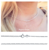 Personalized Name Necklace With Diamond Textured Heart