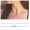 Personalized Round Disc Necklace with Charm
