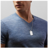 Personalized Men Tag Necklace with Engraving