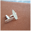 Customized Surfboard Cufflinks with Name