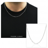 Customized Men's Necklace with Engraved Ring