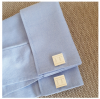 Customized Square Cufflinks with Initials Monogram
