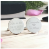 Customized Cufflinks with Engraving
