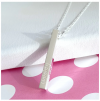 Men's Square Bar Necklace with Engraving