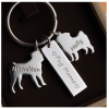 Customized Key Ring with Pet’s Charms