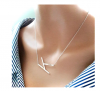 Customized Big Size Initial Necklace