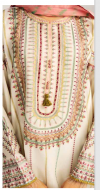 New coco by Zara Shajhan Unstitched Embroidered & Printed Lawn with chiffon /lawn Dupatta - White