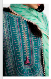 Unstitched Embroidered Printed Lawn with chiffon /lawn Dupatta - New coco by Zara Shajhan