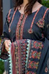 Lawn Embroidered 3Pcs Stitched Suit