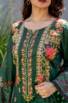 Lawn Embroidered 3Pcs Stitched Suit- 3