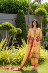 Lawn Embroidered 3Pcs Stitched Suit - 4