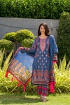 Lawn Embroidered 3Pcs Stitched Suit - 5