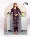 Rangoon by Ramsha unstitched Embroidered Chiffon Luxury - D 904