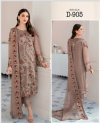Rangoon by Ramsha unstitched Embroidered Chiffon Luxury - D 905