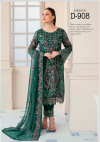 Rangoon by Ramsha unstitched Embroidered Chiffon Luxury - D 908