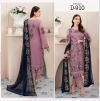 Rangoon by Ramsha unstitched Embroidered Chiffon Luxury - D 910