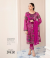 Rangoon by Ramsha unstitched Embroidered Chiffon Luxury - D 912