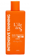 L'ile deS Intensive Carrot Tanning Oil, Hypoallergenic & Water Resistant Moisturizing Tanning Oil, Organic Shea Butter & Carrot Oil, 200 ml