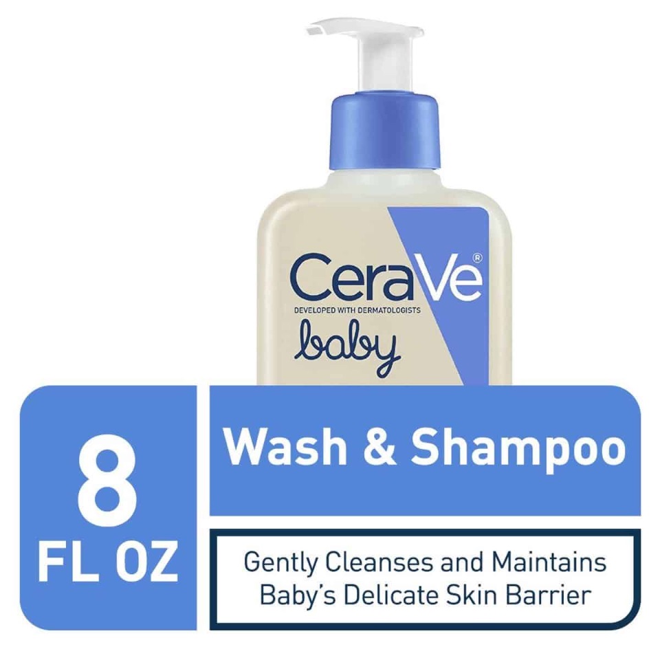 CeraVe Baby Wash & Shampoo, 237ml