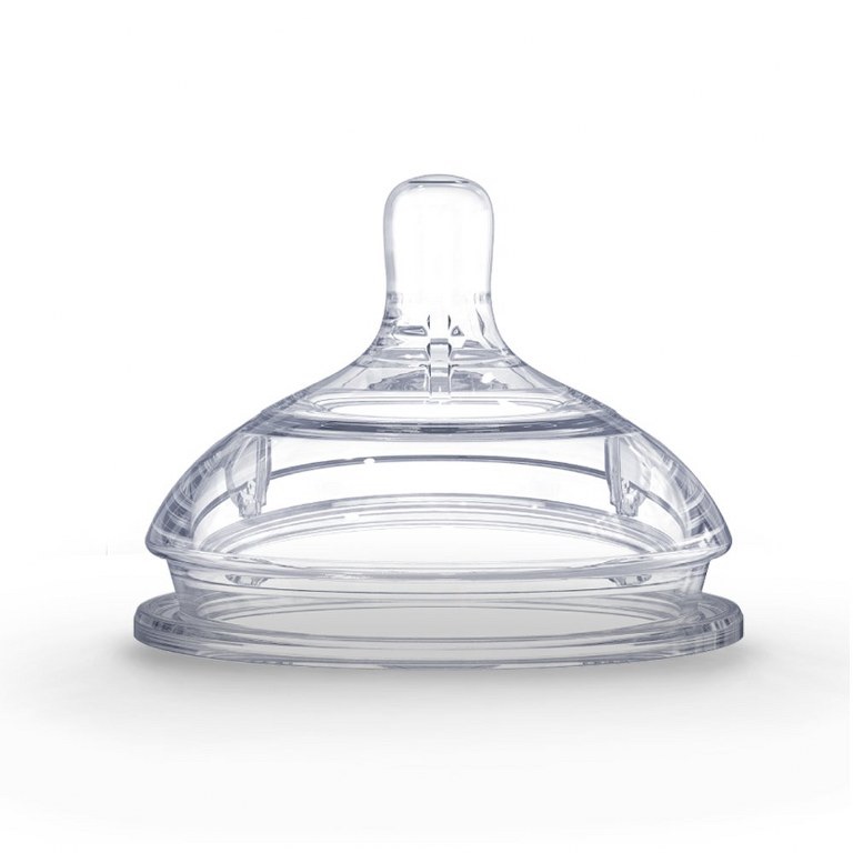 Nipple, Comotomo Silicone Replacement Nipple, Variable Flow, Y-Cut (Thicker fluids), 2 Count
