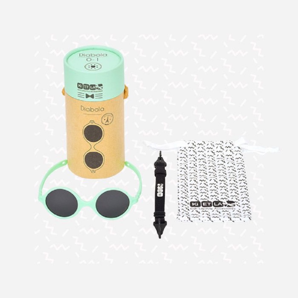 Ki ET LA, Sunglasses DIABOLA 2.0 0-1 year old Aqua