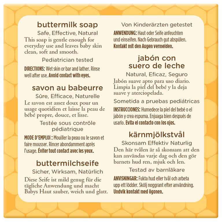 Burt's Bees Baby Buttermilk Soap, 99g